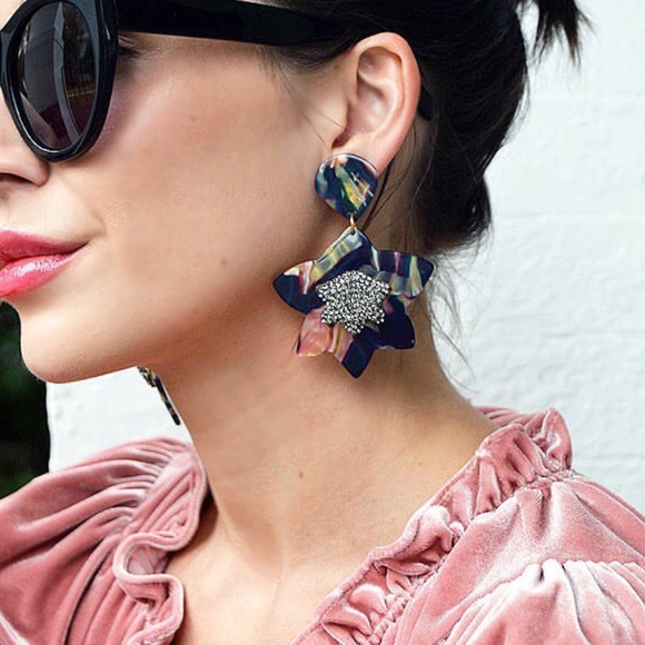 Lele Sadoughi Jewelry - LELE SADOUGHI Crystal Star Earrings